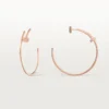 Juste un Clou Ohrringe – Roségold, Diamanten – Cartier