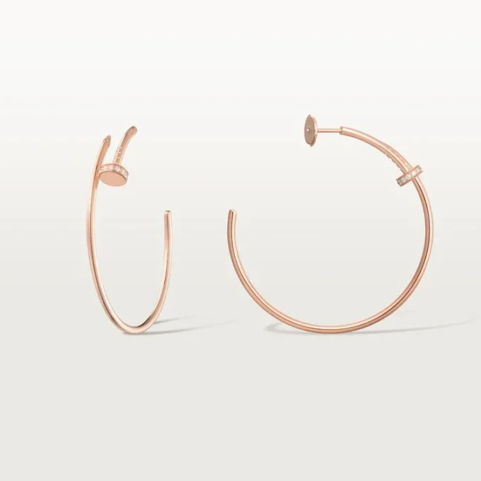 Juste un Clou Ohrringe – Roségold, Diamanten – Cartier