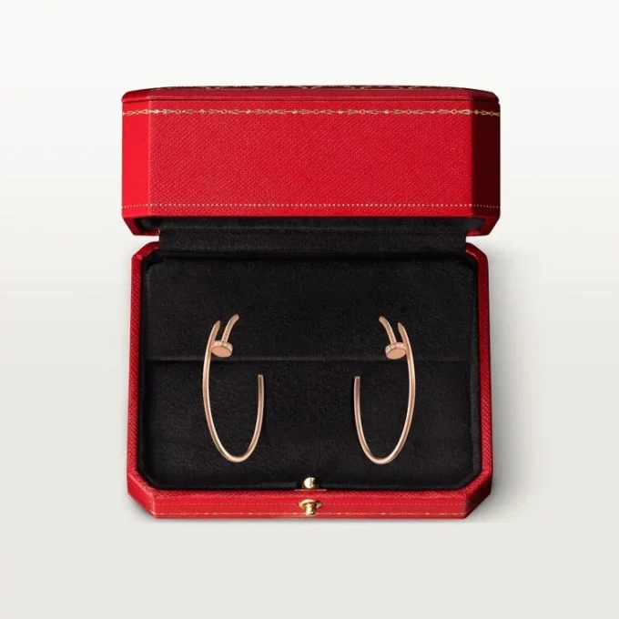 Juste un Clou Ohrringe – Roségold, Diamanten – Cartier