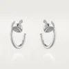 Juste un Clou Ohrringe – Weißgold – Cartier