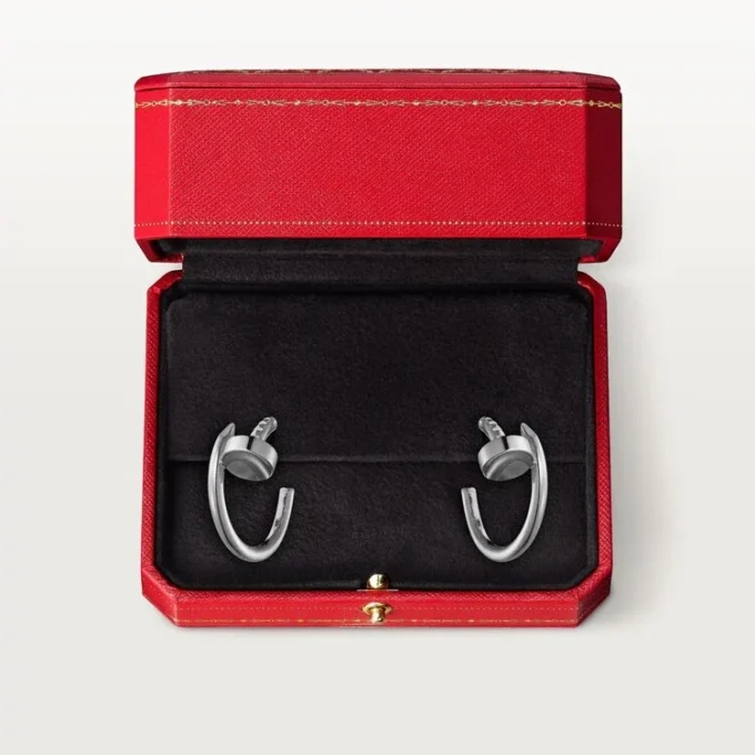 Juste un Clou Ohrringe – Weißgold – Cartier
