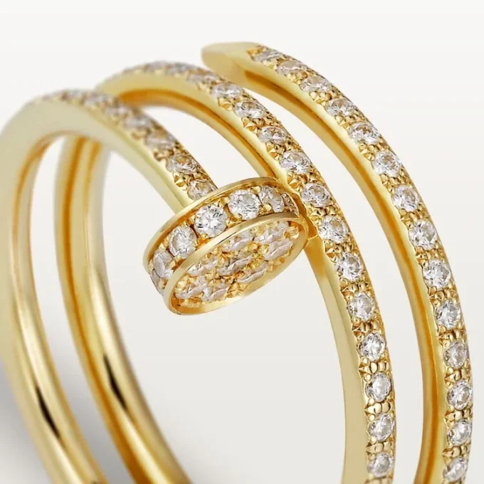 Juste un Clou Ring – Gelbgold, Diamanten – Cartier