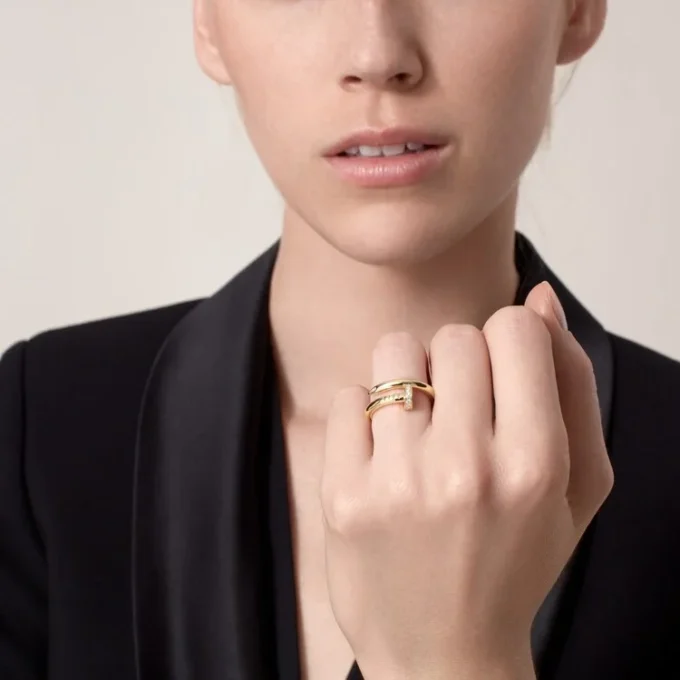 Juste un Clou Ring – Gelbgold, Diamanten – Cartier