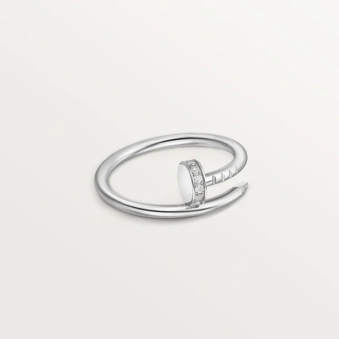 Juste un Clou Ring, kleines Modell, Diamanten