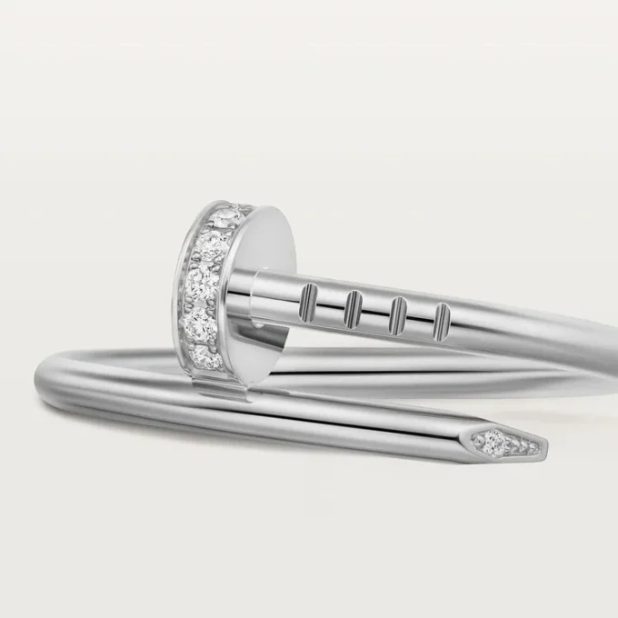 Juste un Clou Ring, kleines Modell, Diamanten