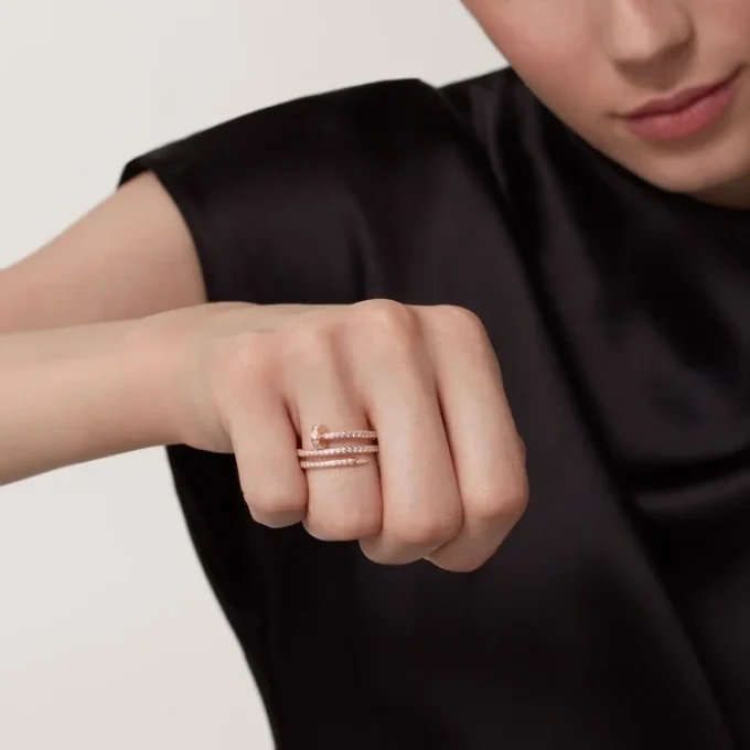 Juste un Clou Ring – Roségold, Diamanten – Cartier