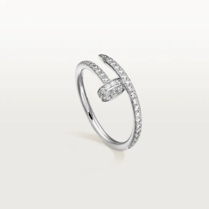 Juste un Clou Ring – Weißgold, Diamanten – Cartier