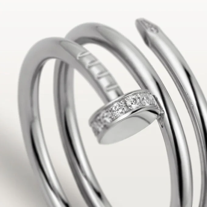 Juste un Clou Ring – Weißgold, Diamanten – Cartier