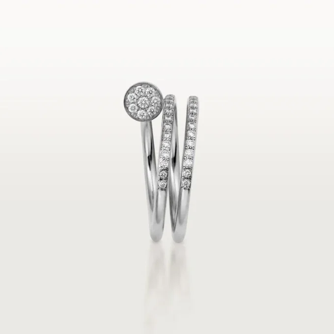 Juste un Clou Ring – Weißgold, Diamanten – Cartier