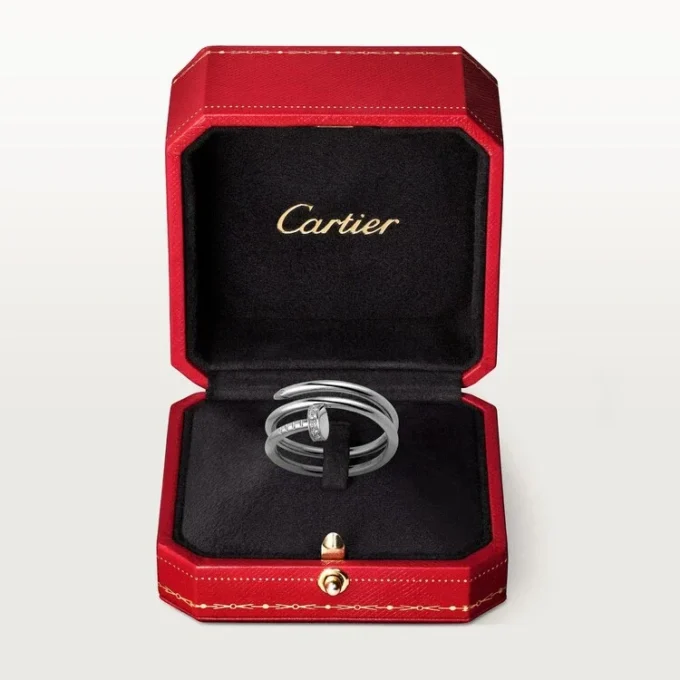 Juste un Clou Ring – Weißgold, Diamanten – Cartier