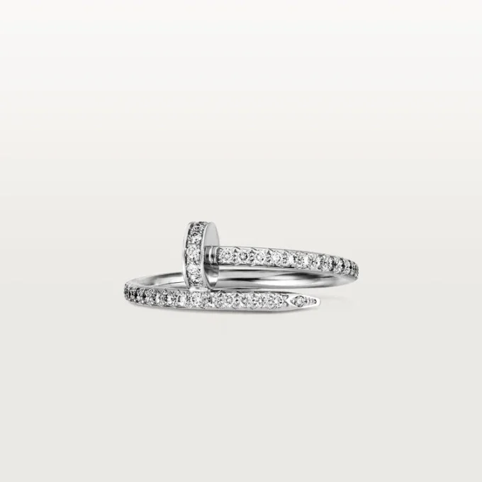 Juste un Clou Ring – Weißgold, Diamanten – Cartier