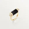 Les Berlingots De Cartier Ring, halbgefasst