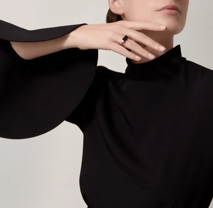 Les Berlingots De Cartier Ring, halbgefasst