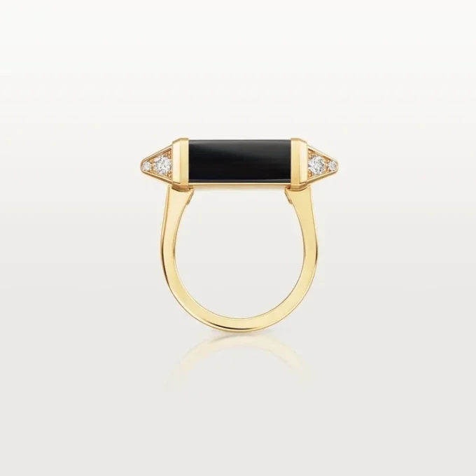 Les Berlingots De Cartier Ring, halbgefasst
