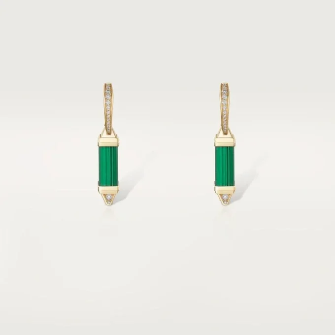 Les Berlingots De Cartier Sleeper-Ohrringe, Diamanten