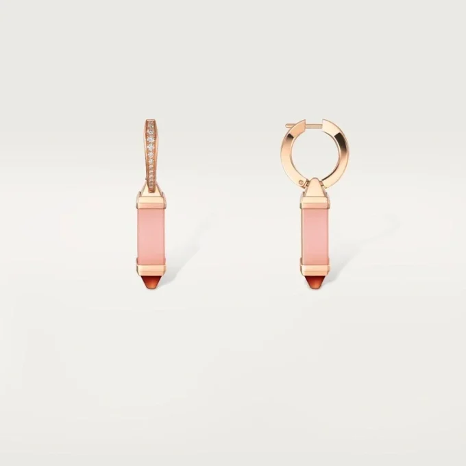 Les Berlingots De Cartier Sleeper-Ohrringe, Diamanten