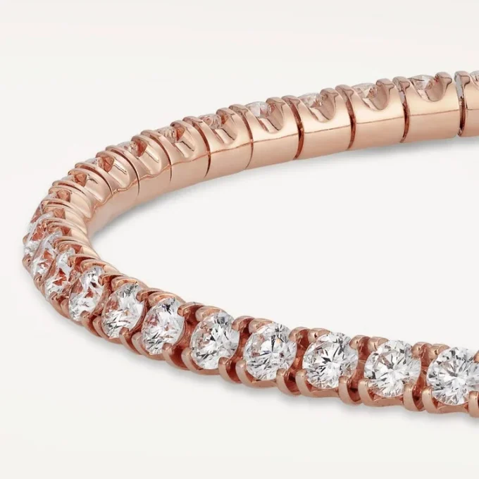 Lignes Essentielles Armbänder, Diamanten im Brillantschliff