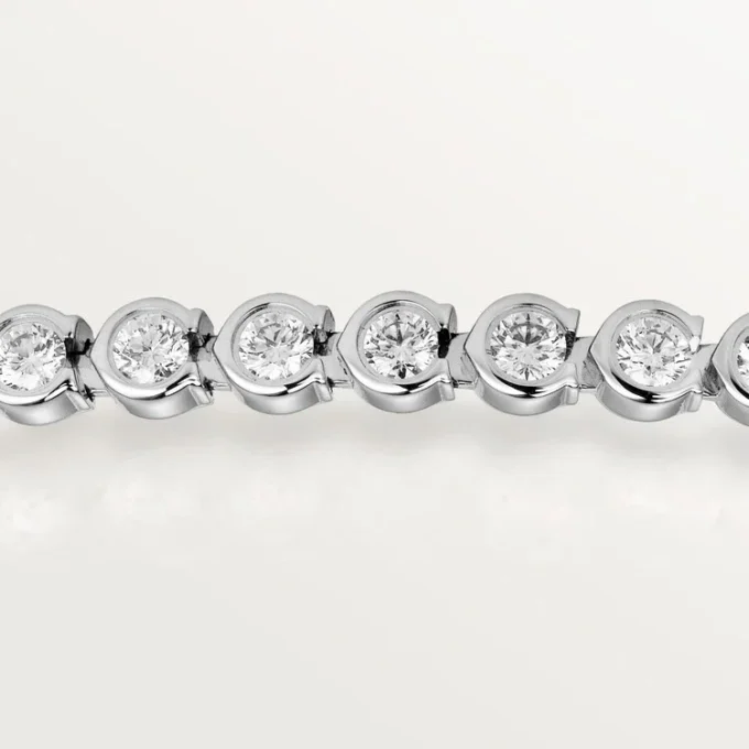 Lignes Essentielles Armbänder, Diamanten im Brillantschliff