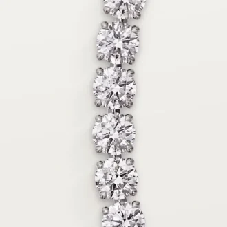 Lignes Essentielles Halskette, Diamanten im Brillantschliff
