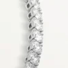 Lignes Essentielles Halskette, Diamanten im Brillantschliff