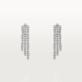 Lignes Essentielles Ohrringe, Diamanten im Brillantschliff