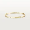 Love-Armband, kleines Modell, 10 Diamanten