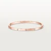 Love-Armband, kleines Modell, 10 Diamanten