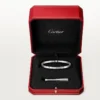 Love-Armband, kleines Modell, 10 Diamanten