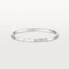 Love-Armband, kleines Modell, 6 Diamanten