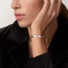 Love-Armband, kleines Modell, 6 Diamanten