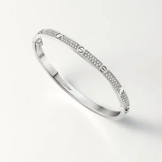 Love-Armband, kleines Modell, mit Pavé-Fassung