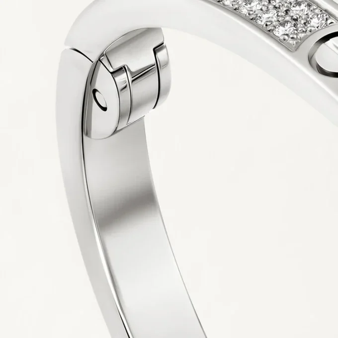 Love-Armband, kleines Modell, mit Pavé-Fassung