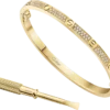Love-Armband, kleines Modell, mit Pavé-Fassung
