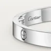Love-Armband, mittleres Modell, 4 Diamanten