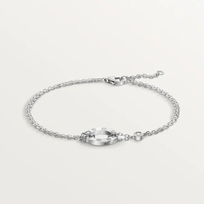 Love-Armband – Weißgold, Diamanten – Cartier