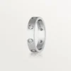 Love-Ehering, 8 Diamanten – Weißgold, Diamanten – Cartier