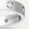 Love-Ehering, 8 Diamanten – Weißgold, Diamanten – Cartier