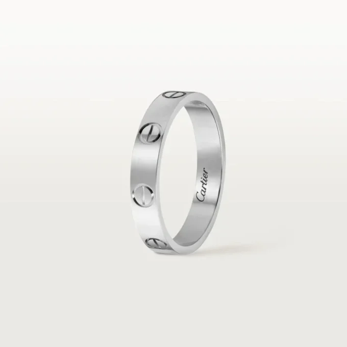 Love-Ehering – Platin – Cartier