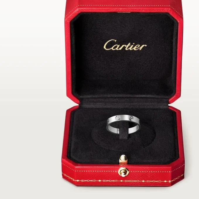 Love-Ehering – Platin – Cartier