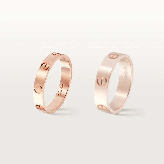 Love-Ehering – Roségold – Cartier