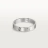 Love-Ehering – Weißgold – Cartier