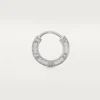 Love Einzelohrring – Weißgold, Diamant – Cartier