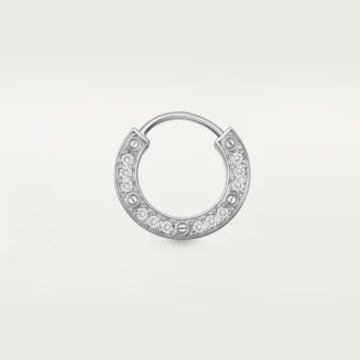 Love Einzelohrring – Weißgold, Diamant – Cartier