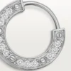Love Einzelohrring – Weißgold, Diamant – Cartier