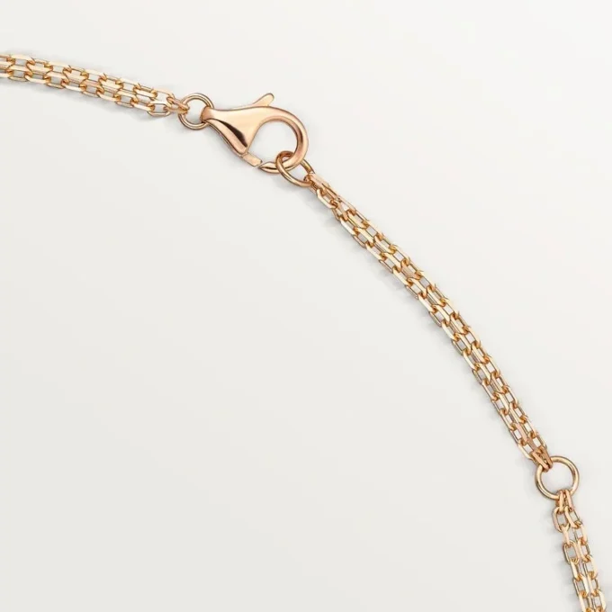 Love-Halskette, 2 Diamanten – Roségold, Diamanten – Cartier