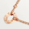 Love-Halskette, 2 Diamanten – Roségold, Diamanten – Cartier