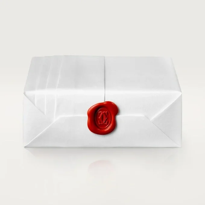 Love-Halskette, 3 Diamanten – Weißgold, Diamanten – Cartier