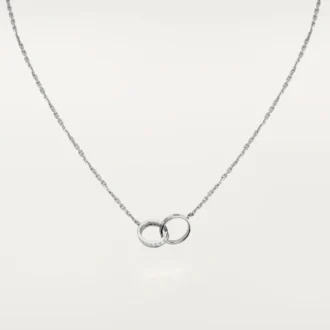 Love-Halskette, Diamanten – Weißgold, Diamanten – Cartier