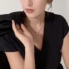 Love-Halskette, mit Diamanten besetzt – Gelbgold, Diamanten – Cartier