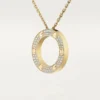 Love-Halskette, mit Diamanten besetzt – Gelbgold, Diamanten – Cartier